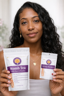 womb tea set