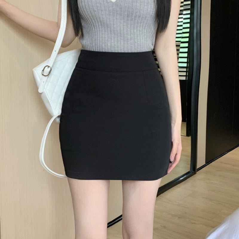 High Waist Sheath Skinny Stretchy Slimming Business Short Skirt