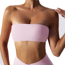 Inner Nude Feel Bottoming Top Skinny Yoga Clothes Tube Top