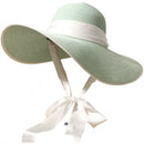 Sun Hat Summer All-Match Beach Women Strap Wide Brim Hat