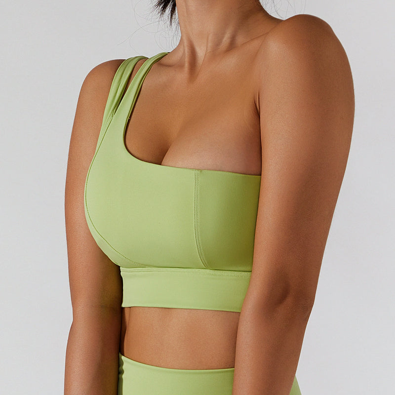 Yoga Fashion Spring/Summer Sports Casual Shoulder Bra